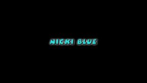 nicki blue squirts on john strong then swallows