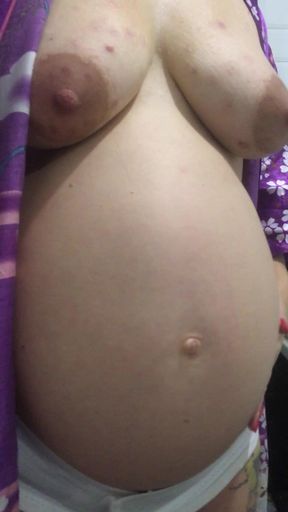 Brushing My Teeth Naked, 8th Month, Face