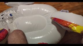 Deflating My Inflatable Unicorn with My Feet