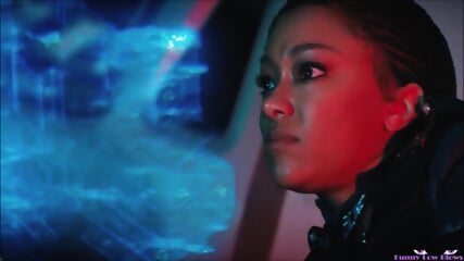 ebony ballbusting NUT PUNCH & Balls kick Sonequa Martin-Green Star Trek Discovery