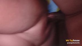 Getting Missionary Creampied by New Man in Authorization of My Hubby