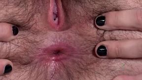 Anika Darling Strips Down and Toys her BIg Hairy Pussy