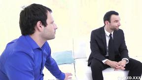 ”Jennifer White takes hard pounding in front of her hubby”