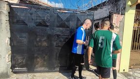 time de futebol ganha torneio e esposa da o cu pro time inteiro para comemorar, gang bang, dp, dpa, anal sem camisinha