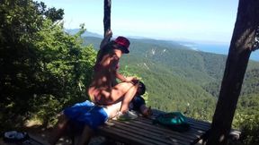 Amazing amateur sex at an altitude of 800 meters above sea level