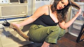 Legacy Content: Liz River Transforms Into a Donkey, Growing, Transformation, Cosplay, Fairy Tale MP4 Version