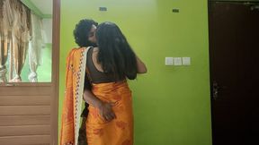 Vaishnavy and Sharun Raj Long Lip Lock Part 3