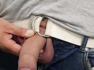 Mega big veiny cock showing
