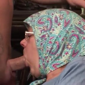 Old Pig Sucks Fucking Hard
