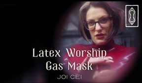 Latex Worship Gas Mask JOI CEI