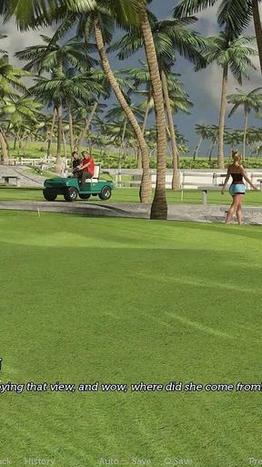 Tacos: Hot Wife Jerking and Sucking Her Husband's Cock on a Golf Course While Other People Are Watching Them - Episode 83