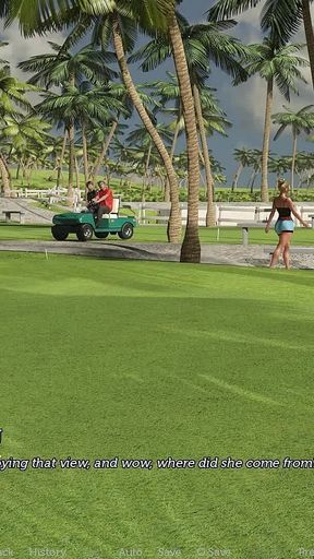 Tacos: Hot Wife Jerking and Sucking Her Husband's Cock on a Golf Course While Other People Are Watching Them - Episode 83