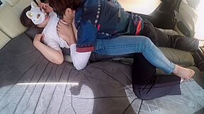 A Man Having An Affair Ejaculates Inside A Married Woman Before She Returns Home