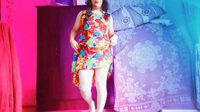 Gorgeous Femboy Slowly Teasing with Each Seductive Look