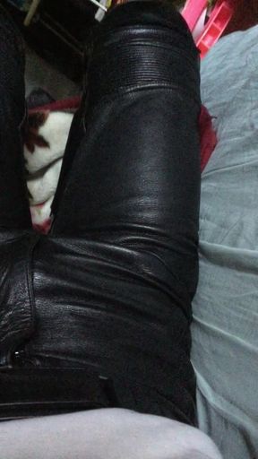 Leather pants