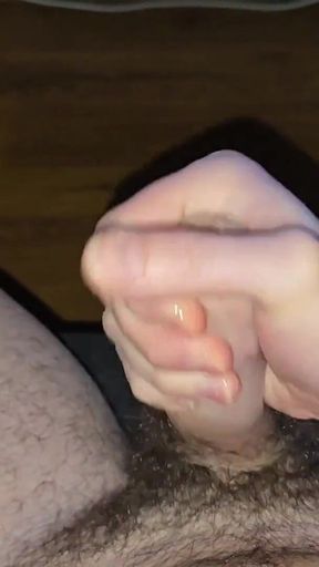Hairy Big Dick Masturbation - Close-up POV Cumshot