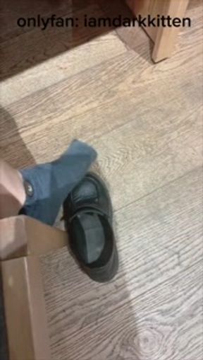 A little sneaky prank in public while I was sitting in a cafe.