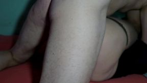 Anal Destruction of a Sissy Woman in Sexy Lingerie