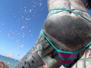 Tattooed Woman Holiday Porn Vlog Harcore Outdoors Camper - Hardcore Anal Fucking Adventure - Private