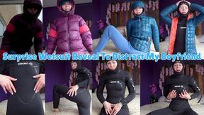 Surprise Wetsuit Reveal To Distract My Boyfriend - MP4