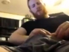 Big Cock Bear's Loud Orgasm