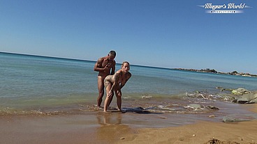 Behind The Scenes Of Stacy Firedoll – Beachside Encounter