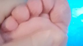 Sexy foot massage in hot tub POV could you be massaging my feet