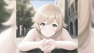 Watch this muscular babe transform into a cartoon fantasy with her street muscle transformation