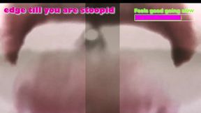 going gay for dicks edge game gooner style with goddess lana joi cei