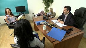 stacey lacey, tiffany james and tommie jo get fucked by paul chaplin.