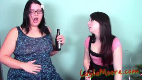 All I want for Christmas is Big Burps! Starring: Layla Moore and Dakota Charms 2015 Remastered 1080p WMV*