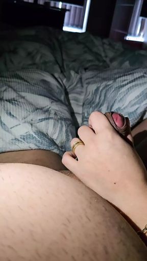 Step mom handjob Indian step son in bed