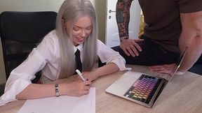 Russian Beauty Fucked by Tutor's BWC