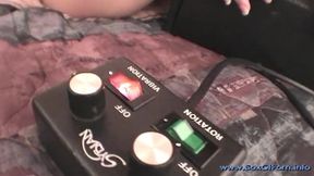 Jody Love takes her first sybian ride!