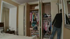 Young light-haired slut Elena Zheltova gets a full vid blowjob