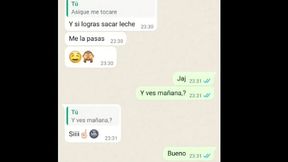 Mi novia prueba la leche y me cuenta que le encanta