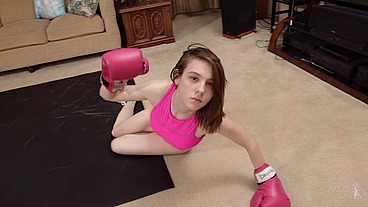 Ziva Fey - POV Conked Boxing With Mewchii Fey