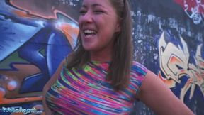 Elisa Tiger Fucked Doggystyle Below Highway