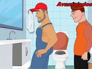 Porno Homo Desenho o Encanador Pauzudo