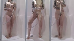 nouvelle video : plaisir solitaire sous la douche