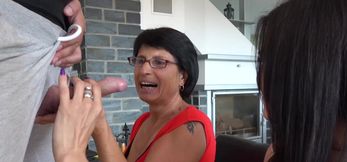 Granny’s Reverse Cowgirl Hardcore