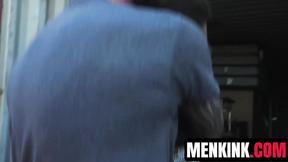 ”Rookie cop Harrison Todd raw screwed by Cliff Jensens heavy prick”