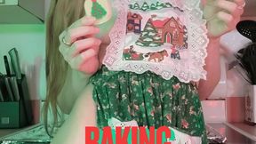 Baking Christmas Cookies