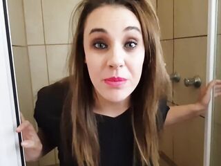 Stacey Reid Urinates in Her Panties in Her Girlfriends Shower!