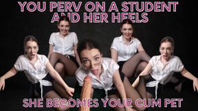 Student in Pantyhose ****led