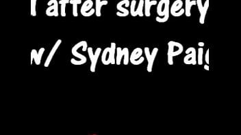Diapered after surgery messing and cumming