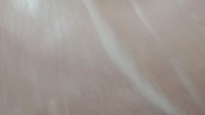 taking a shower and after the shower ....