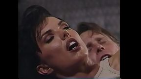 Stud licks bitch'_s ass and fucks her pussy then cums on it