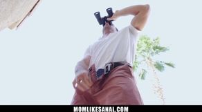 The Horny Milf Begs for More Anal Sex from The Guy Nextdoor - Momlikesanal