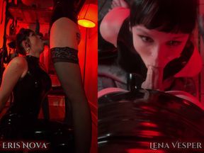 Face Fucking in Latex W/ Eris Nova & Lena Vesper